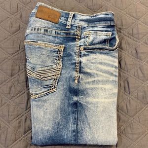 Buckle BKE Blue Jeans: Jake 31L (31in x 34in)